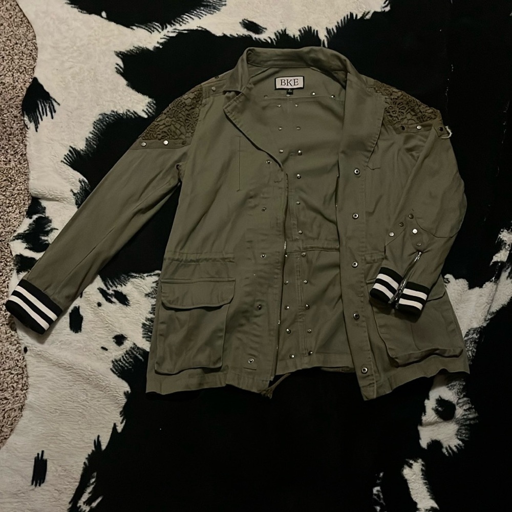 BKE greenish colored jacket size small